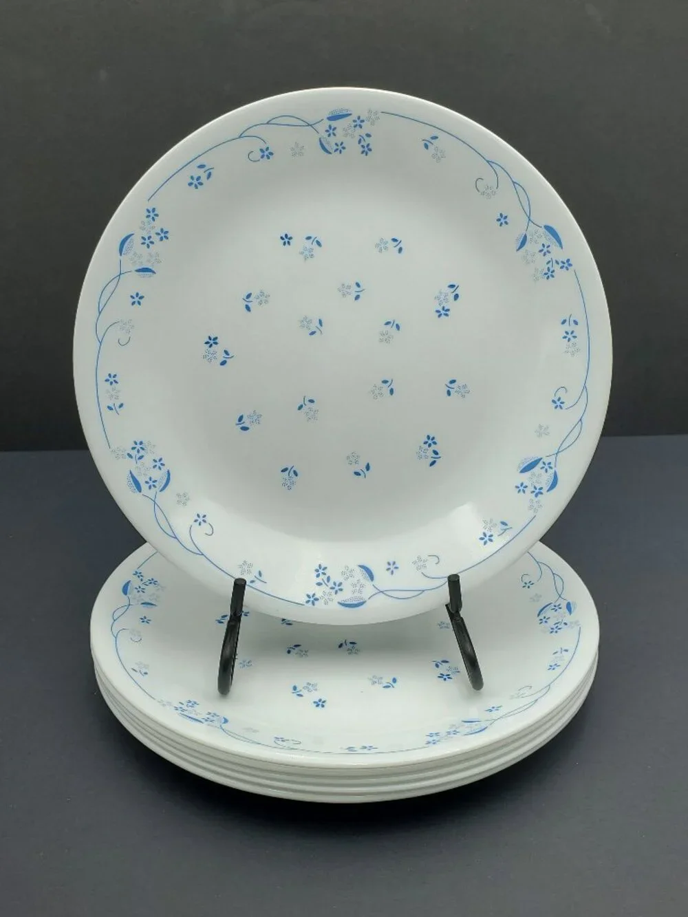 Corelle Provincial Blue Luncheon Plates Corning Blue Flowers Salad Plates